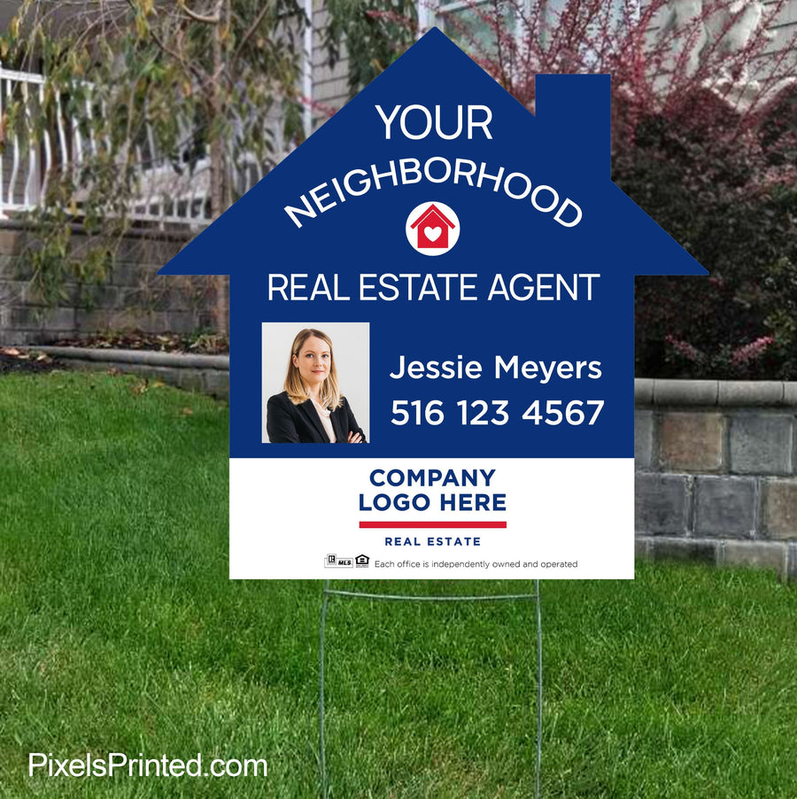 your neighborhood agent yard signs yard signs PixelsPrinted 