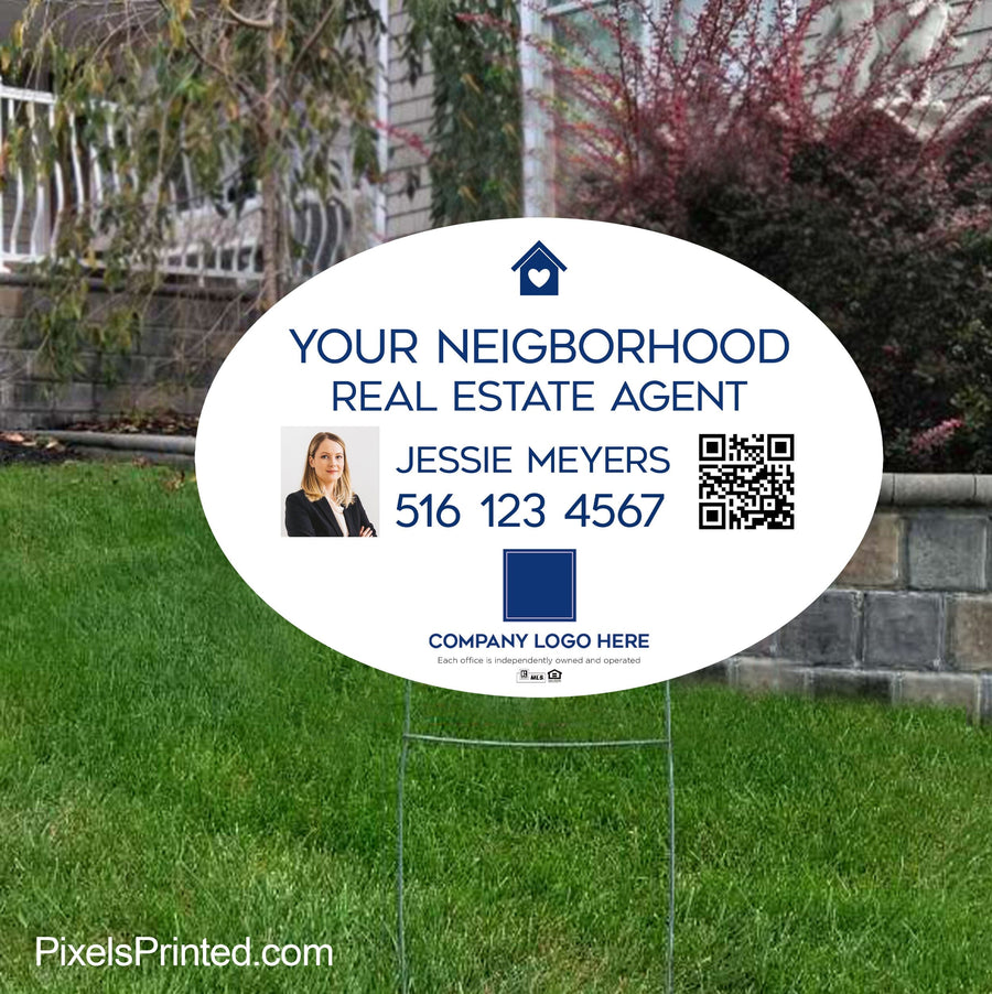 your neighborhood agent yard signs yard signs PixelsPrinted 