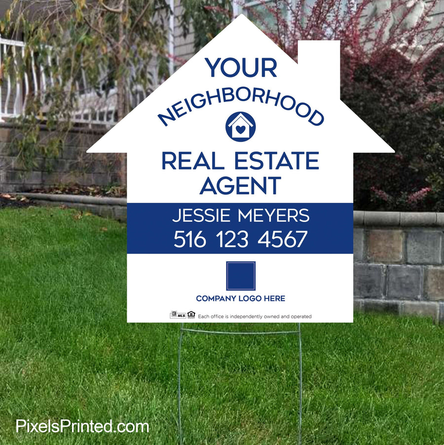 your neighborhood agent yard signs yard signs PixelsPrinted 
